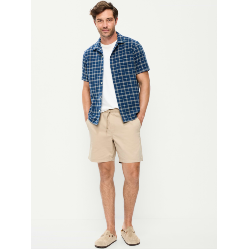 OldNavy Twill Jogger Shorts -- 7-inch inseam