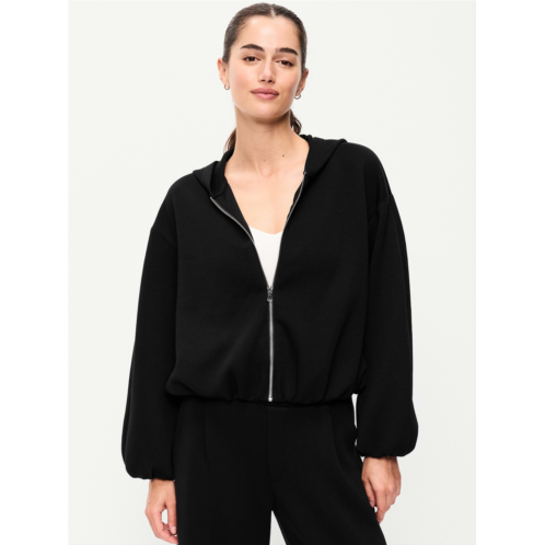 OldNavy Bounce Fleece Bubble-Hem Hoodie Sweatshirt