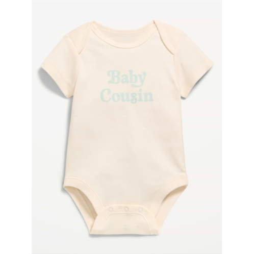 OldNavy Short-Sleeve Graphic Bodysuit for Baby