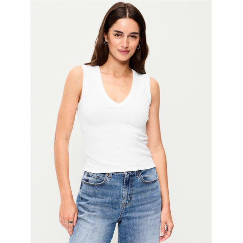 OldNavy Snug Crop V-Neck Tank Top