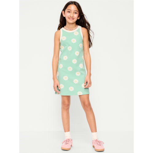OldNavy Printed Ribbed Tank Dress for Girls
