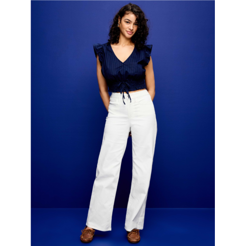 OldNavy High-Waisted Wow Wide-Leg Jeans