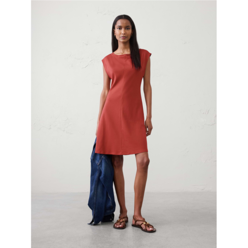 bananarepublic Cap-Sleeve Knee-Length Dress