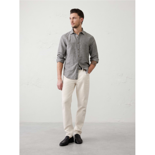 bananarepublic Slim-Fit Linen-Blend Shirt