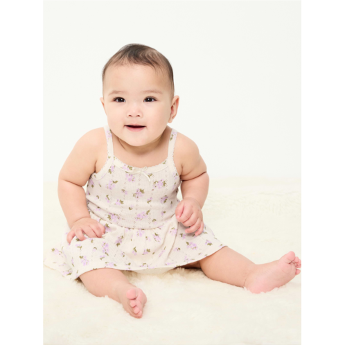 OldNavy Printed Pointelle-Knit Bodysuit Dress for Baby