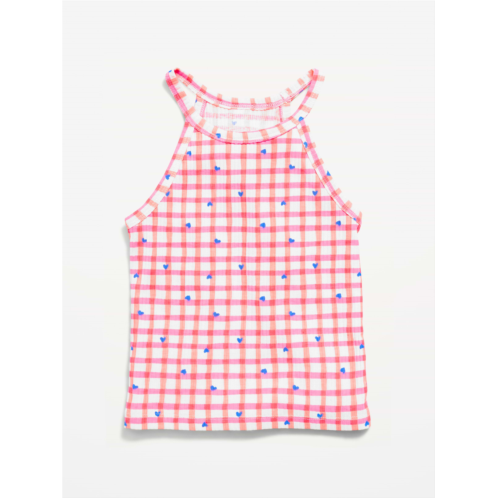 OldNavy Fitted Ribbed Halter Tank Top for Toddler Girls