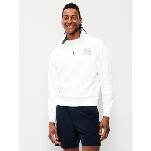 OldNavy Rotation Fleece Graphic Quarter Zip
