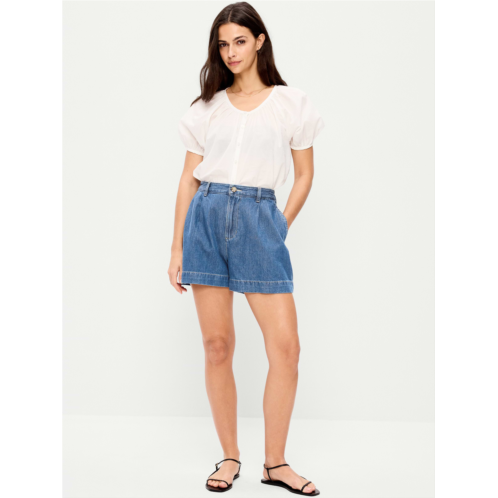 OldNavy High-Waisted OGC Chino Shorts -- 4-inch inseam