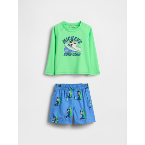 Gap × Disney Baby & Toddler Rash Guard Swim Set