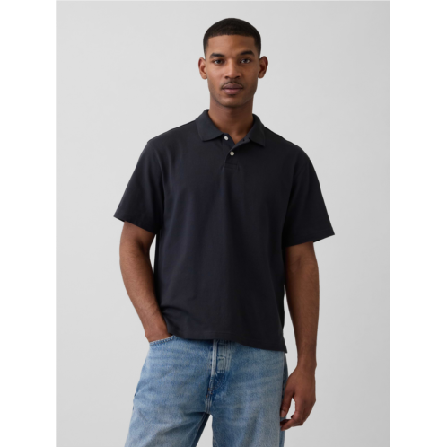 Gap Relaxed Pique Polo