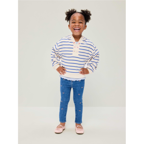 OldNavy High-Waisted Embroidered Rockstar 360° Stretch Jeggings for Toddler Girls