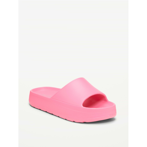 OldNavy Platform Slide Sandals for Girls (Partially Plant-Based)