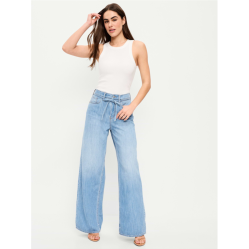 OldNavy High-Waisted Drapey Wide-Leg Jeans