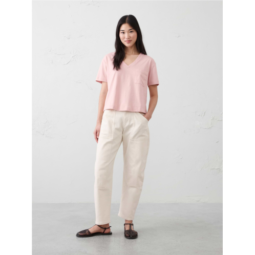 bananarepublic Premium Cotton V-Neck Pocket T-Shirt