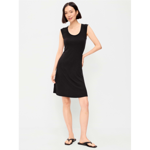OldNavy Short-Sleeve Scoop-Neck Mini Dress