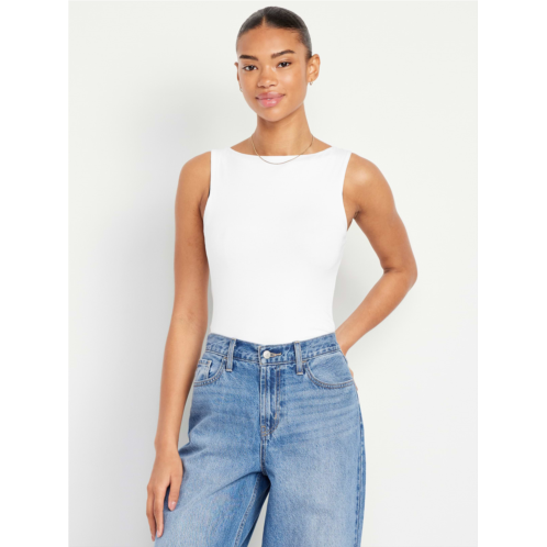 OldNavy Hug Double-Layer Boat-Neck Top