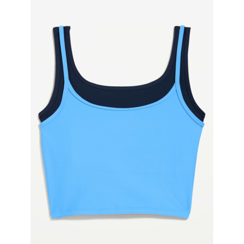 OldNavy PowerSoft Layered Longline Bra