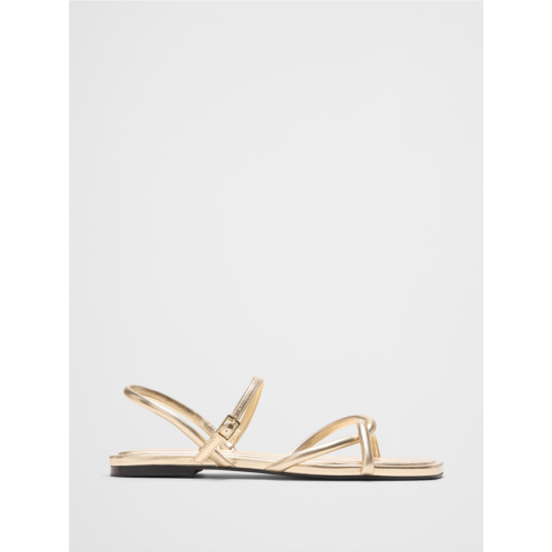 bananarepublic Vegan Leather Tubular Strappy Sandal