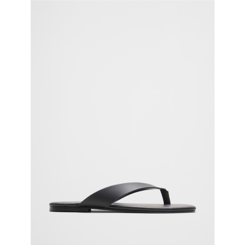 bananarepublic Vegan Leather Flip Flop