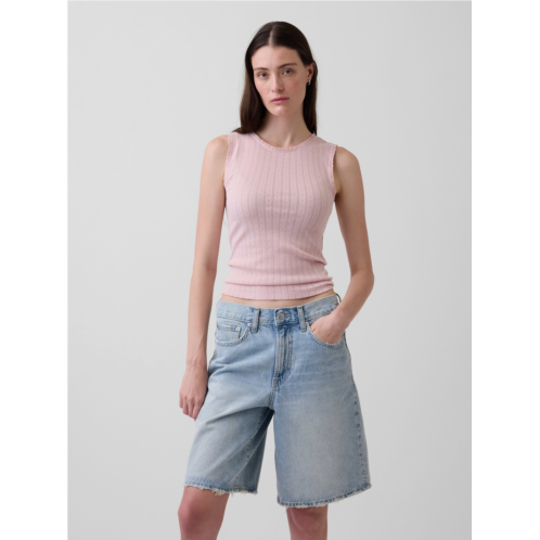 Gap Pointelle Shell Tank Top