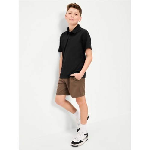 OldNavy Short-Sleeve Textured Mesh Polo Shirt for Boys