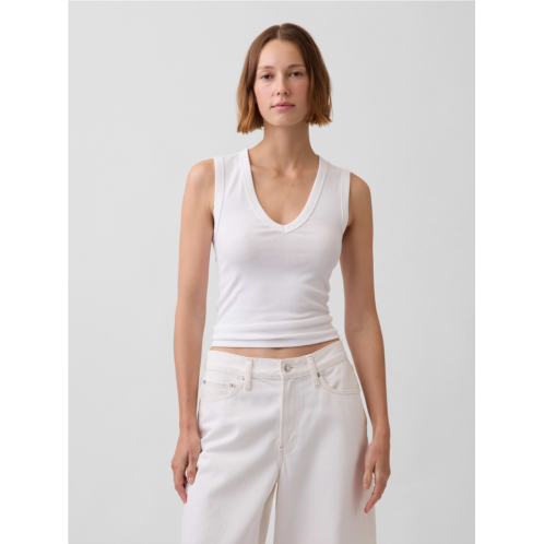 Gap Modern V-Neck Tank Top