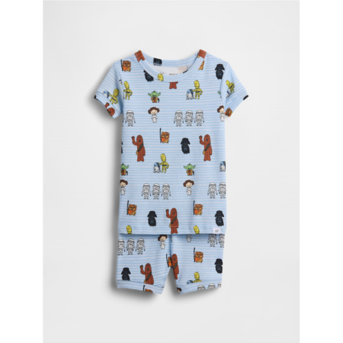 Gap Baby & Toddler Star Wars Organic Brushed Cotton PJ Shorts Set