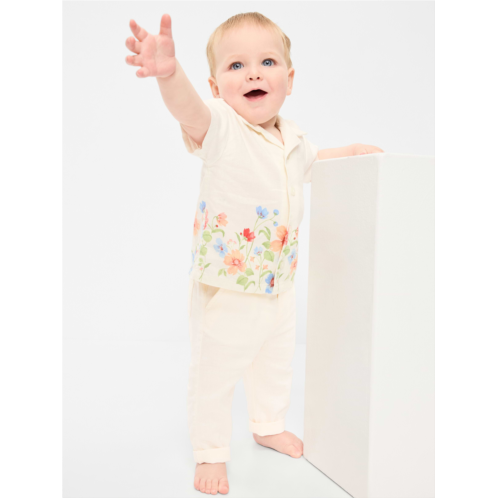 OldNavy Linen-Blend Pants for Baby