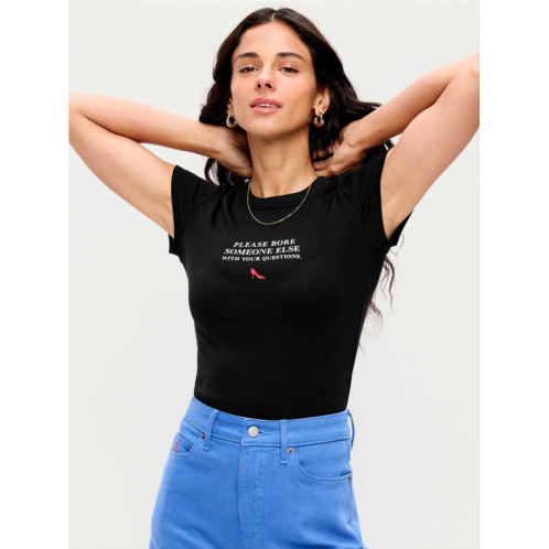 Old Navy x The Devil Wears Prada Snug Crop T-Shirt