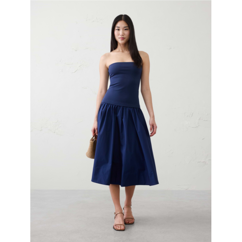 bananarepublic Strapless Midi Dress