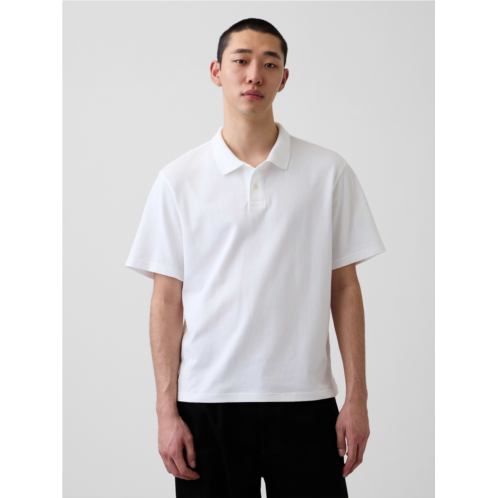 Gap Relaxed Pique Polo