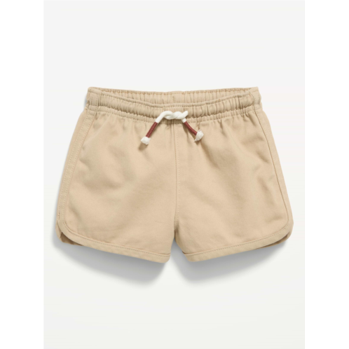 OldNavy Twill Dolphin-Hem Shorts for Baby
