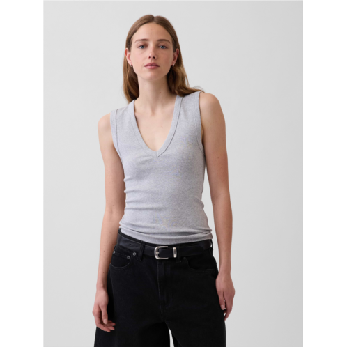 Gap Modern V-Neck Tank Top