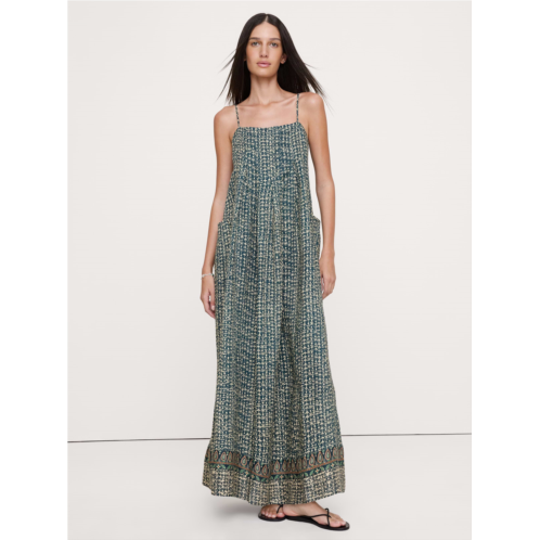 Bananarepublic Linen Trapeze Dress