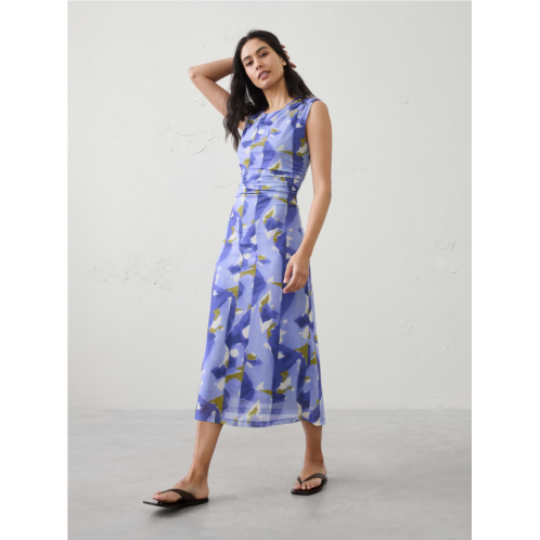 bananarepublic Shirred-Waist Midi Dress