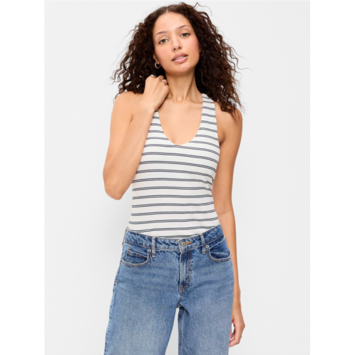 OldNavy Sleeveless Ribbed Loop-Back Tank Top