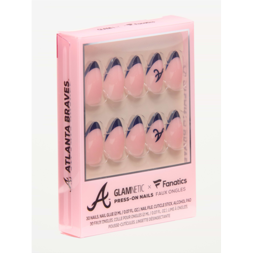 OldNavy Glamnetic x Fanatics Atlanta Braves Press-On Nail Kit