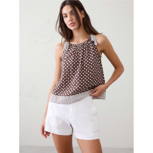 bananarepublic Silky Tie-Shoulder Tank