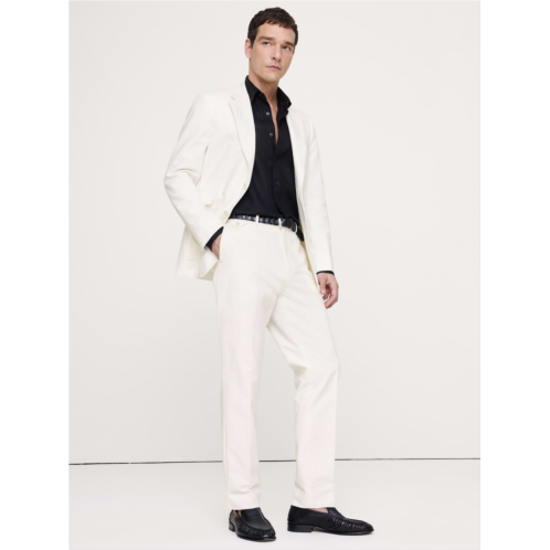 Bananarepublic Tailored Slim-Fit Italian Cotton-Linen Suit Pant
