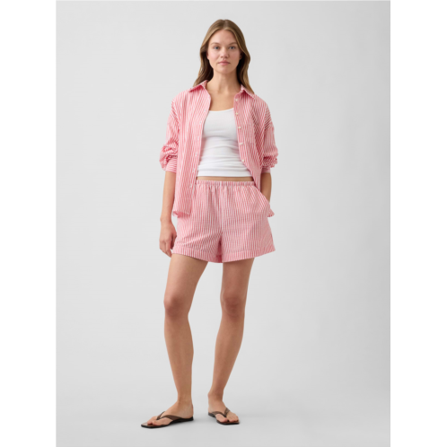 Gap 4 Relaxed Pull-On Seersucker Shorts