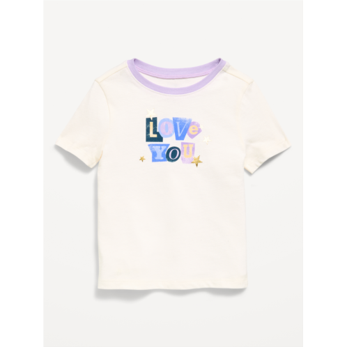 OldNavy Short-Sleeve Graphic T-Shirt for Toddler Girls