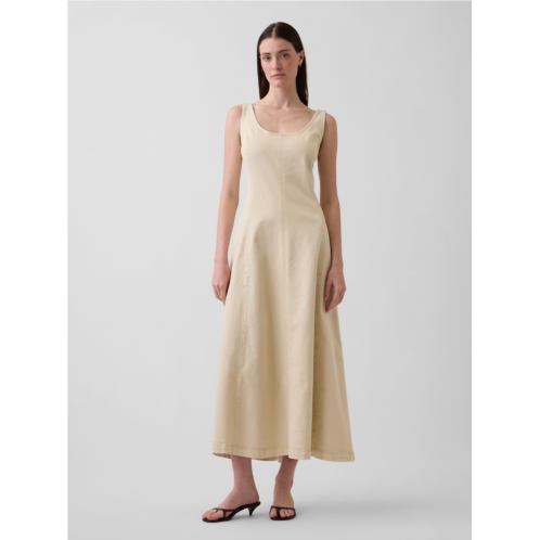 Gap Scoop Neck Maxi Dress