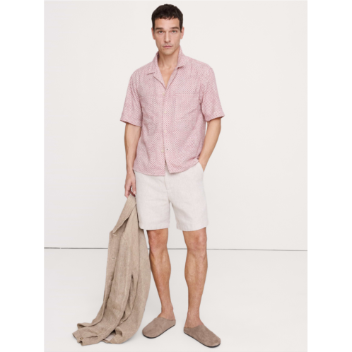 Bananarepublic Relaxed-Fit Seersucker Resort Shirt
