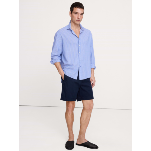 Bananarepublic Relaxed-Fit Stripe Seersucker Shirt