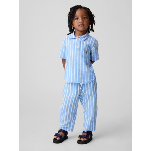Gap Baby & Toddler Cotton Gauze Pull-On Barrel Pants
