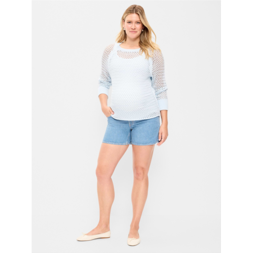 OldNavy Maternity Full-Panel Baggy Short -- 5-inch inseam
