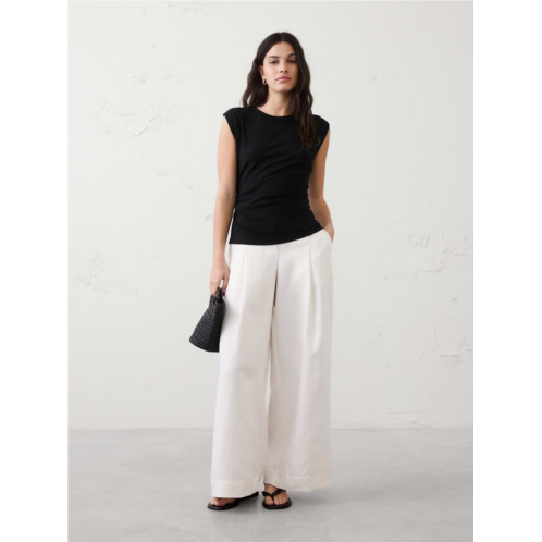 bananarepublic Soft Knit Side-Shirred Top