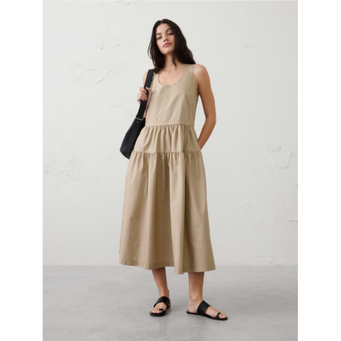 bananarepublic Dropped-Waist Midi Dress