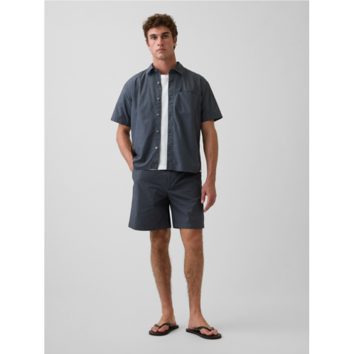 Gap 7 Poplin Relaxed Shorts