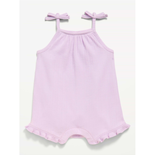 OldNavy Sleeveless Tie-Strap One-Piece Romper for Baby